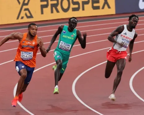 The Young Sprinter Eliminated Following Fourth-Place Finish in Semifinal Round